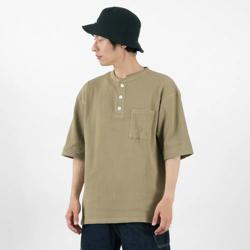 GOHEMP T-Shirts^/ Henley PK Short Sleeve Shirt