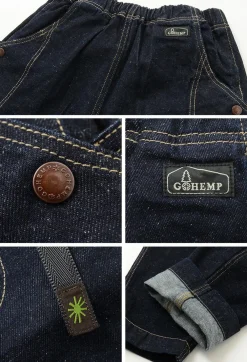 GOHEMP Jeans^/ High Explorer Pants 12oz Hemp Cotton Denim one-wash