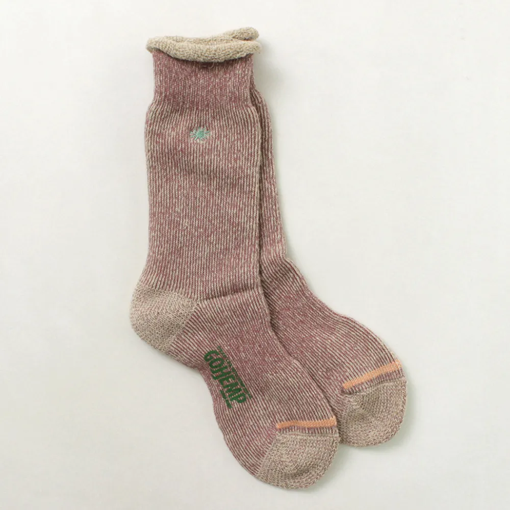 GOHEMP Socks^/ Low Gauge Pile Crew Socks