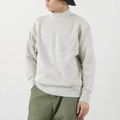 GOHEMP Sweatshirts^/ Mock Neck Sweatshirt