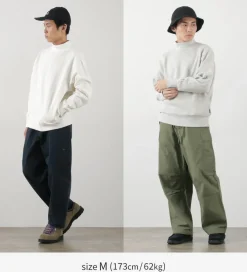GOHEMP Sweatshirts^/ Mock Neck Sweatshirt