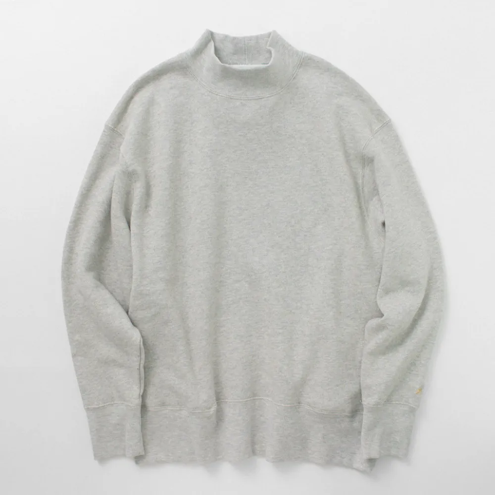 GOHEMP Sweatshirts^/ Mock Neck Sweatshirt