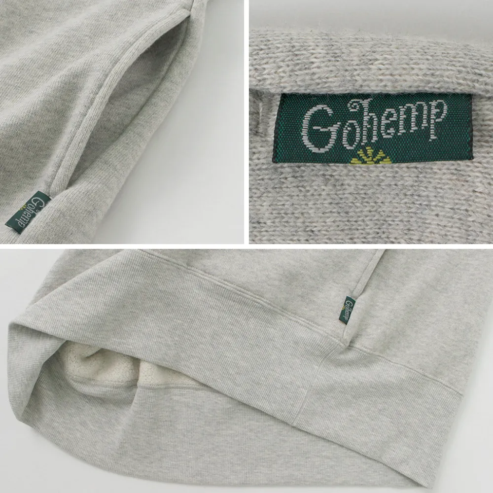 GOHEMP Sweatshirts^/ Mock Neck Sweatshirt