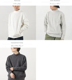 GOHEMP Sweatshirts^/ Mock Neck Sweatshirt