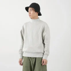 GOHEMP Sweatshirts^/ Mock Neck Sweatshirt