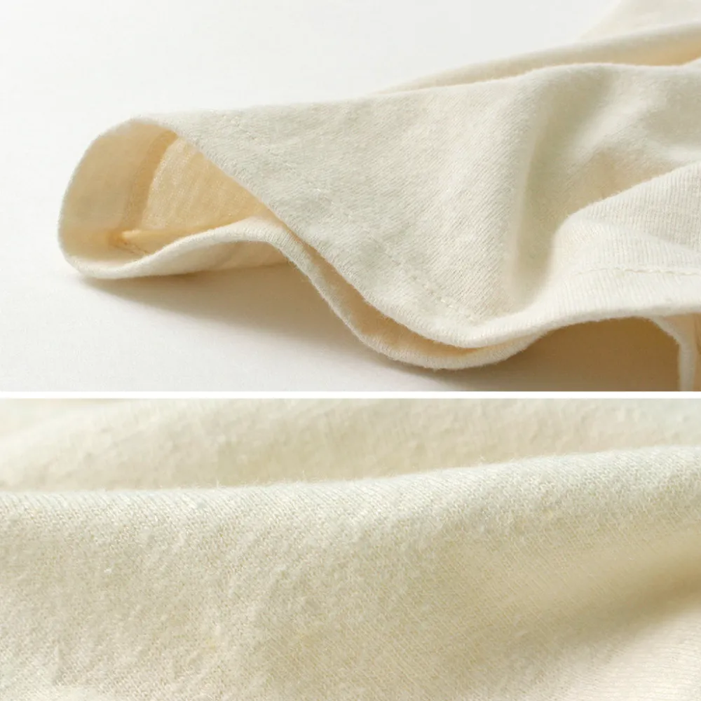 GOHEMP T-Shirts^/ NC Mono Tone Wide Poket Tee