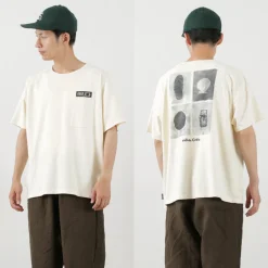 GOHEMP T-Shirts^/ NC Mono Tone Wide Poket Tee