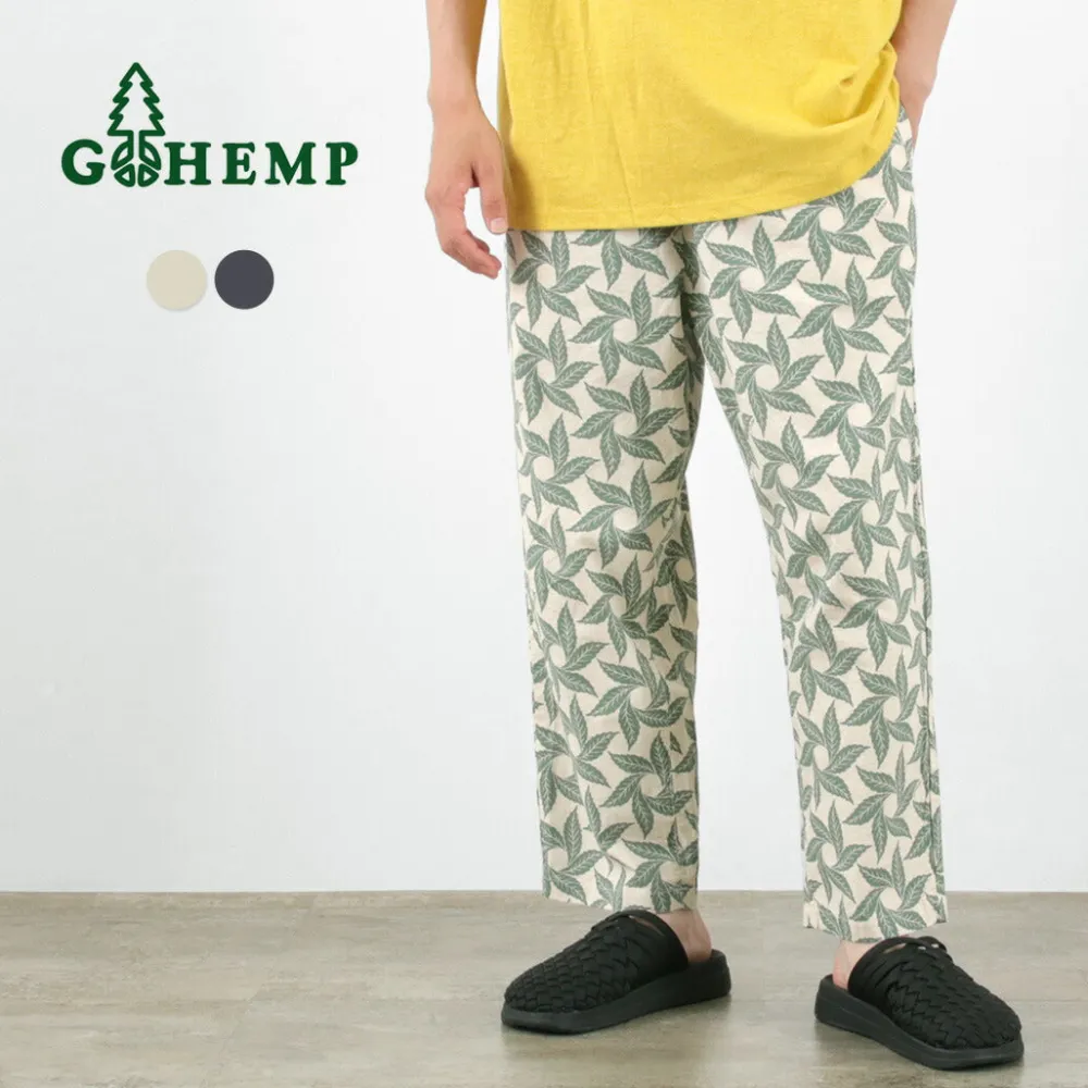 GOHEMP Trousers^/ New Day Pants Tornado Print