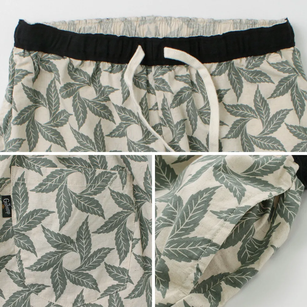 GOHEMP Trousers^/ New Day Pants Tornado Print