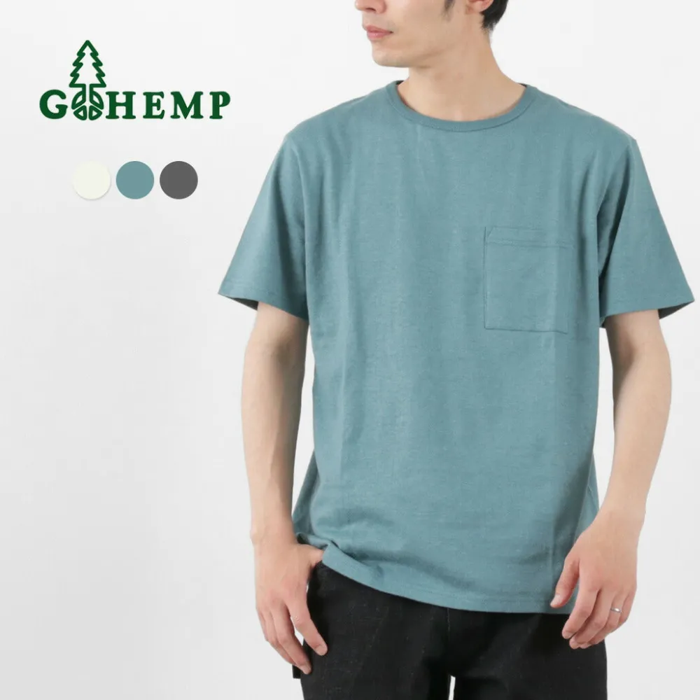 GOHEMP T-Shirts^/ 10oz Basic Fit Pocket T-Shirt