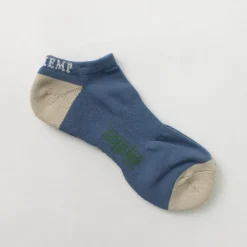GOHEMP Socks^/ Panel Pile Ankle Socks