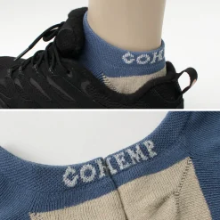 GOHEMP Socks^/ Panel Pile Ankle Socks