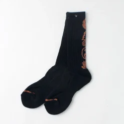 GOHEMP Socks^/ Patterned Pile Crew Socks
