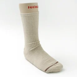 GOHEMP Socks^/ Patterned Pile Crew Socks