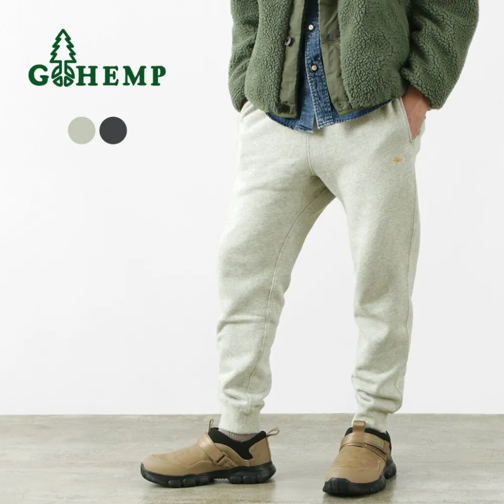 GOHEMP Trousers^/ Slim Rib Hemp Sweatpants