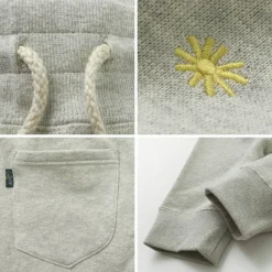 GOHEMP Trousers^/ Slim Rib Hemp Sweatpants