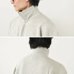 GOHEMP Sweatshirts^/ Stand Up Zip Sweatshirt