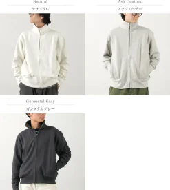 GOHEMP Sweatshirts^/ Stand Up Zip Sweatshirt