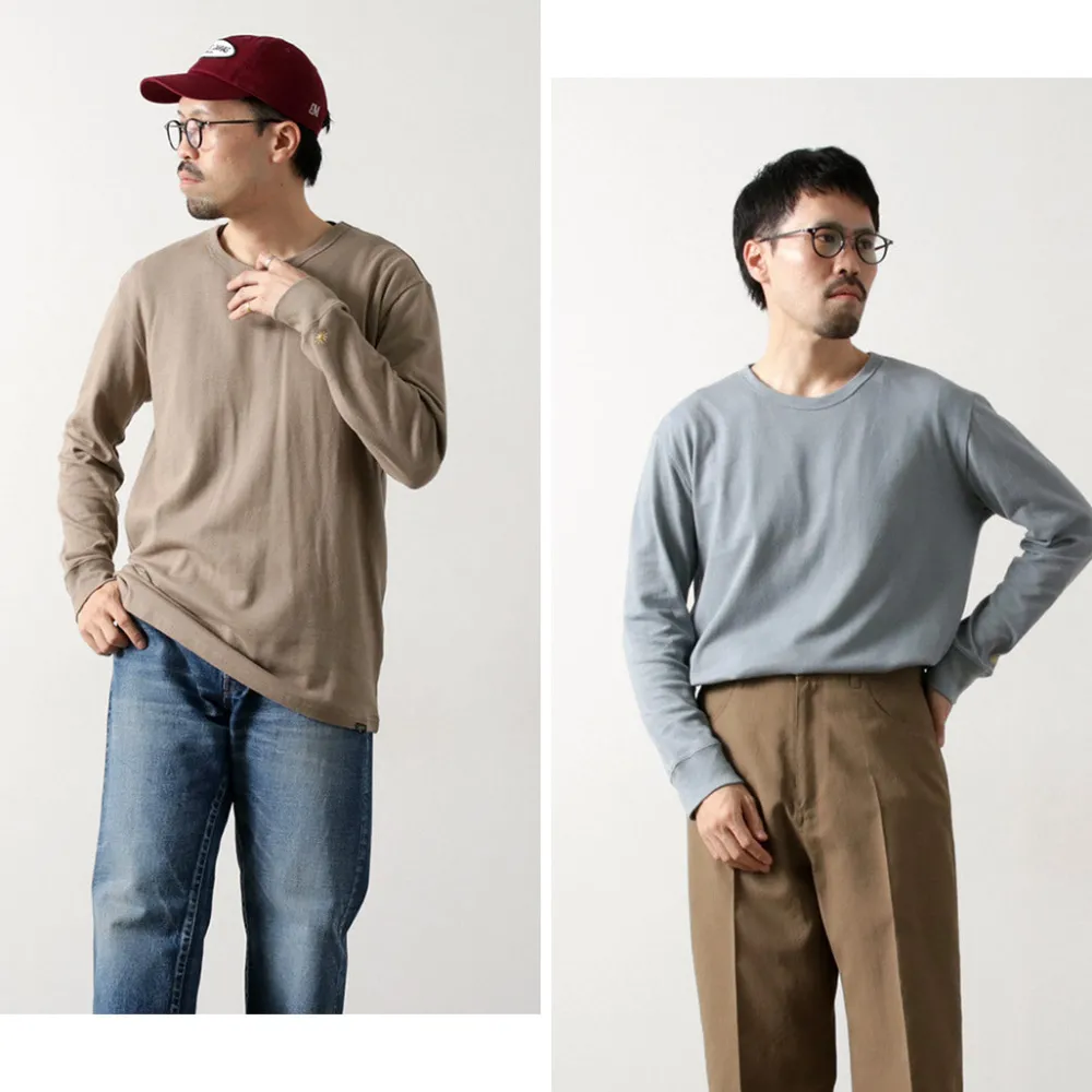 GOHEMP T-Shirts^/ Sunblend Warmer Basic Long Sleeve T-Shirt