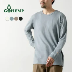 GOHEMP T-Shirts^/ Sunblend Warmer Basic Long Sleeve T-Shirt