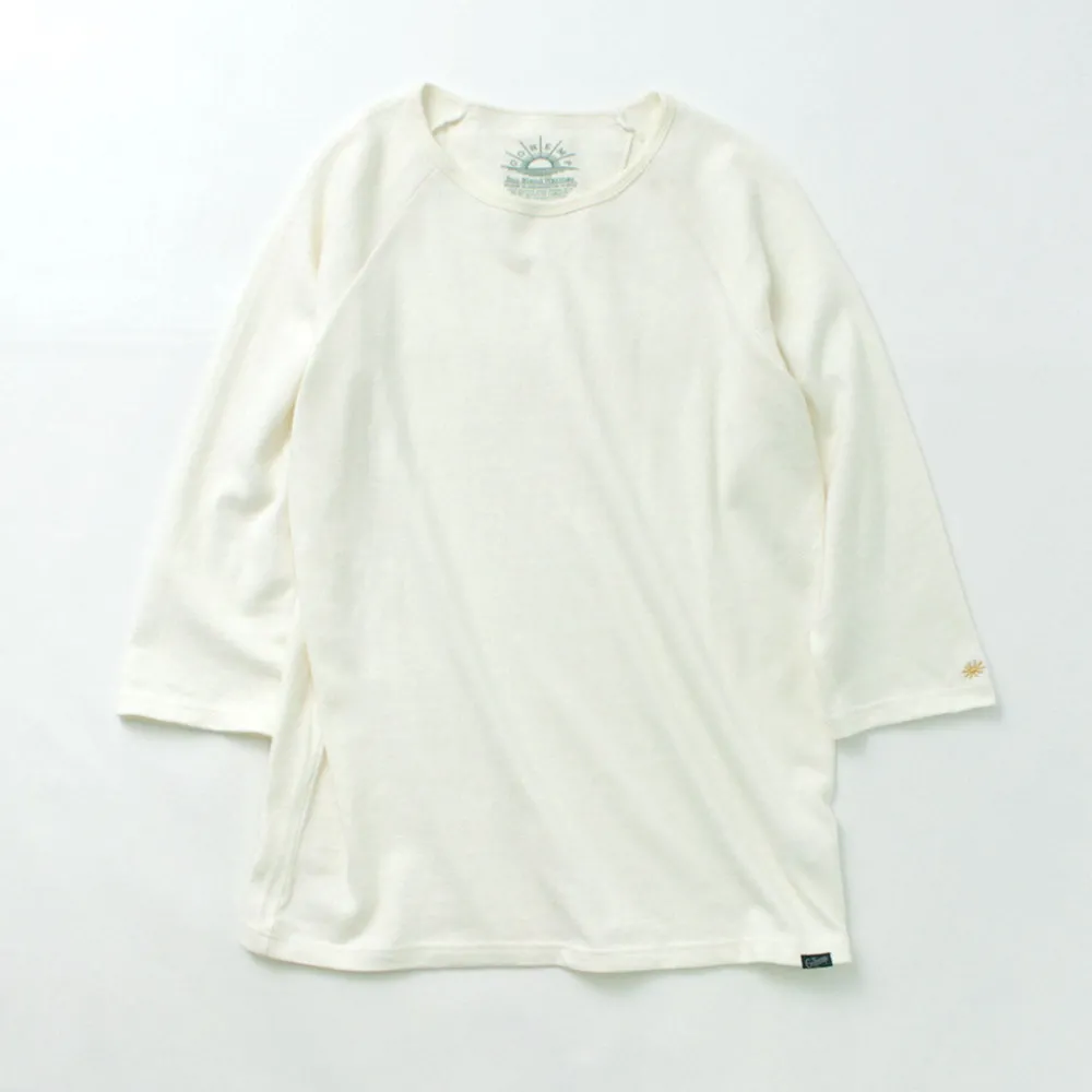 GOHEMP T-Shirts^/ Sunblend warmer Baseball sleeve crew t-shirt