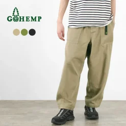 GOHEMP Trousers^/ Travel Balloon Pants Hemp Cotton