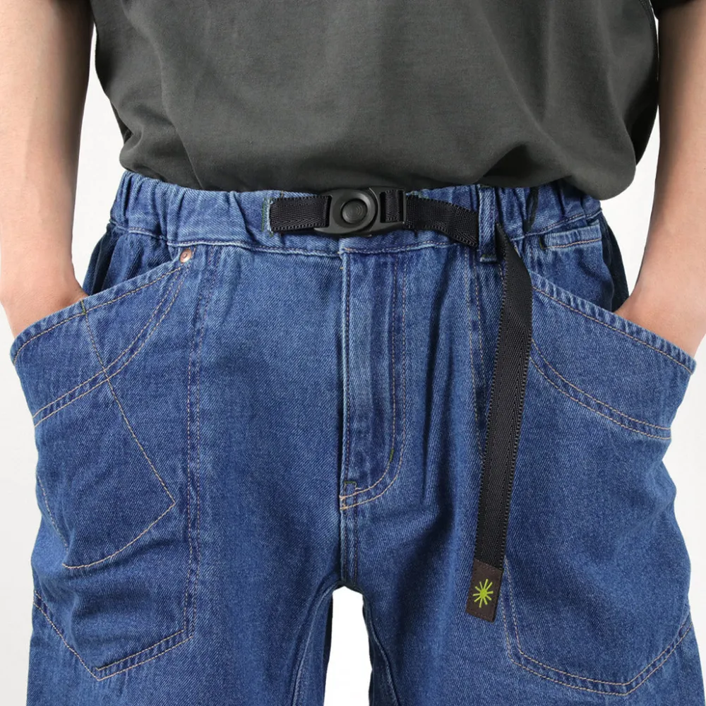 GOHEMP Shorts^/ Traveler Easy Shorts Used Wash lightblue
