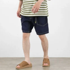 GOHEMP Shorts^/ Traveler Easy Shorts indigo