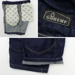 GOHEMP Shorts^/ Traveler Easy Shorts indigo