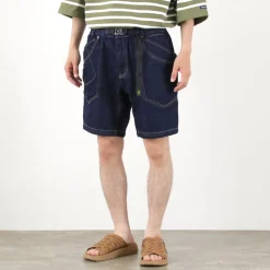 GOHEMP Shorts^/ Traveler Easy Shorts indigo
