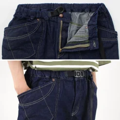 GOHEMP Shorts^/ Traveler Easy Shorts indigo
