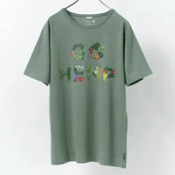 GOHEMP T-Shirts^/ VEGE & HERB LOGO BASIC S/SL TEE