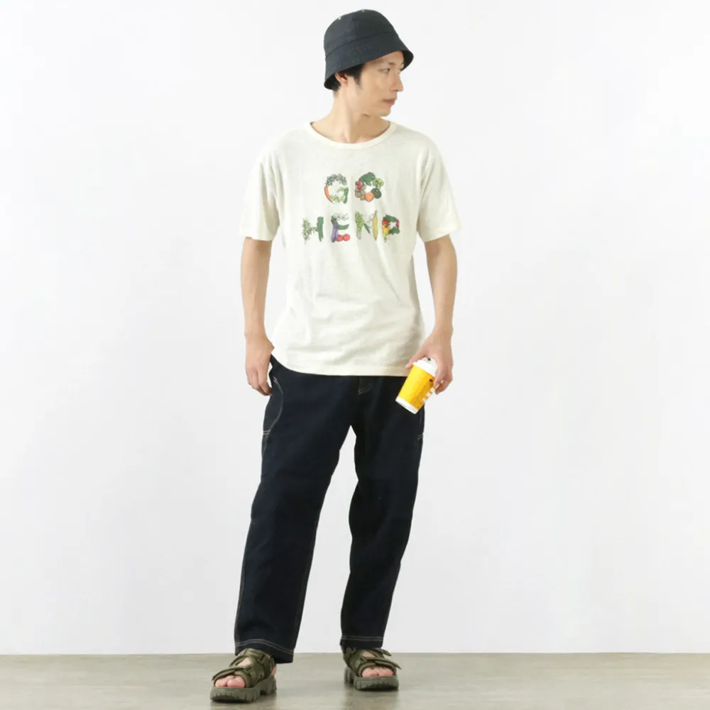 GOHEMP T-Shirts^/ VEGE & HERB LOGO BASIC S/SL TEE