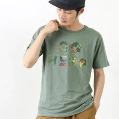 GOHEMP T-Shirts^/ VEGE & HERB LOGO BASIC S/SL TEE