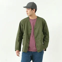 GOHEMP Jackets^/ Vendor no collar jacket