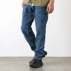 GOHEMP Jeans^/ Vendor Tapered Slim Pants / Used Wash blue