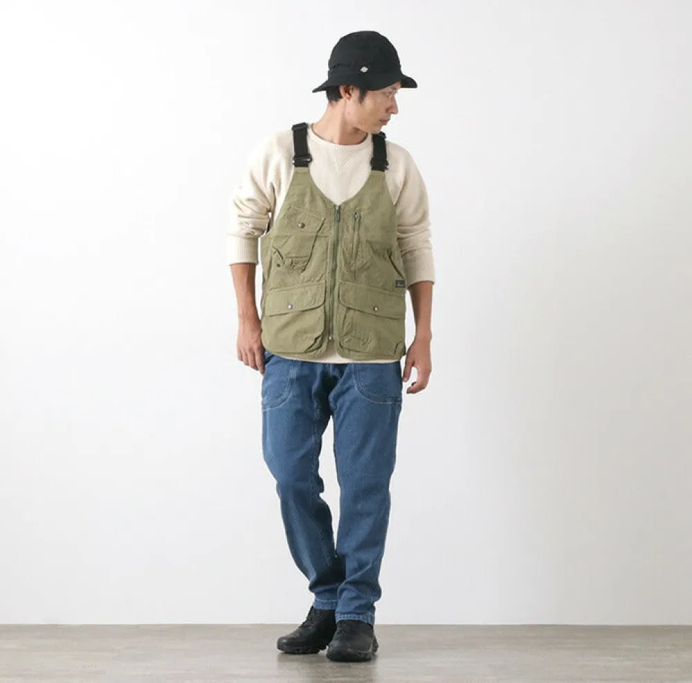 GOHEMP Jeans^/ Vendor Tapered Slim Pants / Used Wash blue