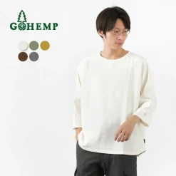 GOHEMP T-Shirts^/ Wide Baseball T-Shirt