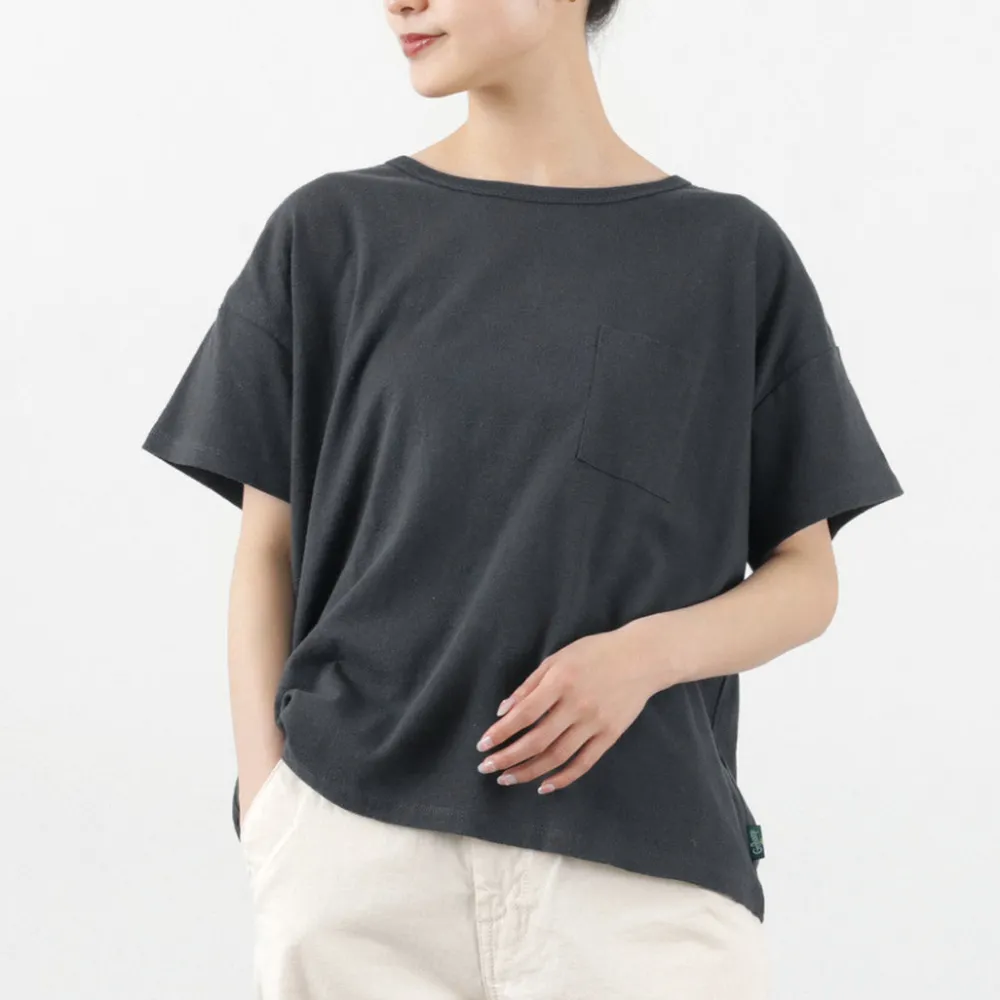 GOHEMP T-Shirts^/ Wide Pockets T-Shirt