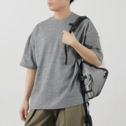 GOHEMP T-Shirts^/ Wide slit T-shirt Heather