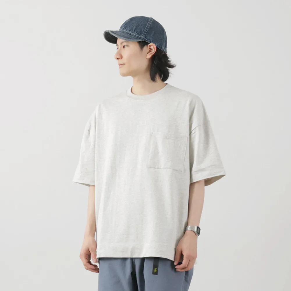 GOHEMP T-Shirts^/ Wide slit T-shirt Heather