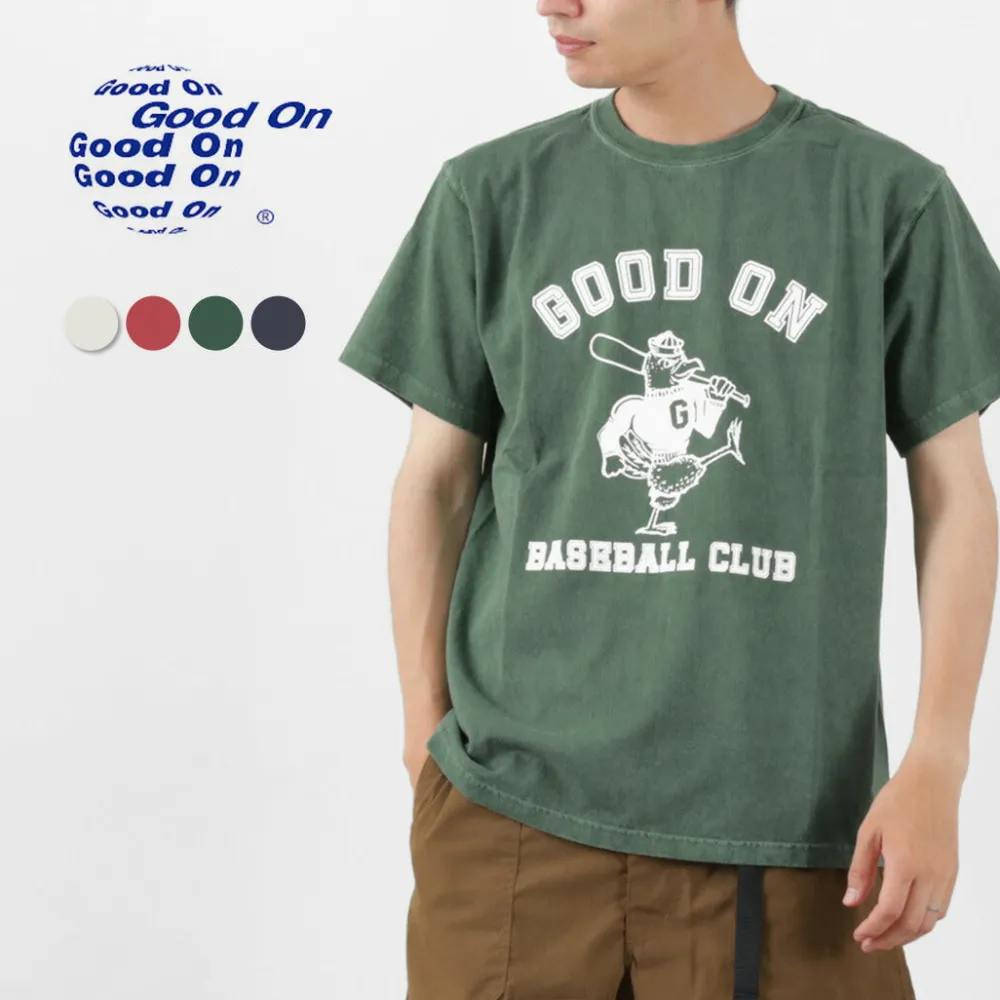GOOD ON T-Shirts^/ Baseball Club Short Sleeve T-Shirt
