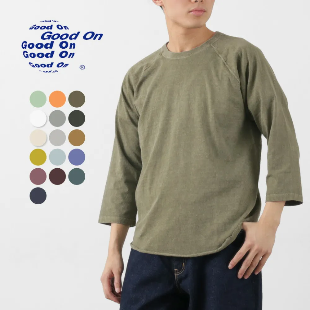 GOOD ON T-Shirts^/ Baseball raglan T-shirt