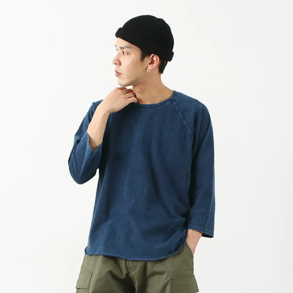 GOOD ON T-Shirts^/ Baseball T-Shirt Raglan / Shave indigo
