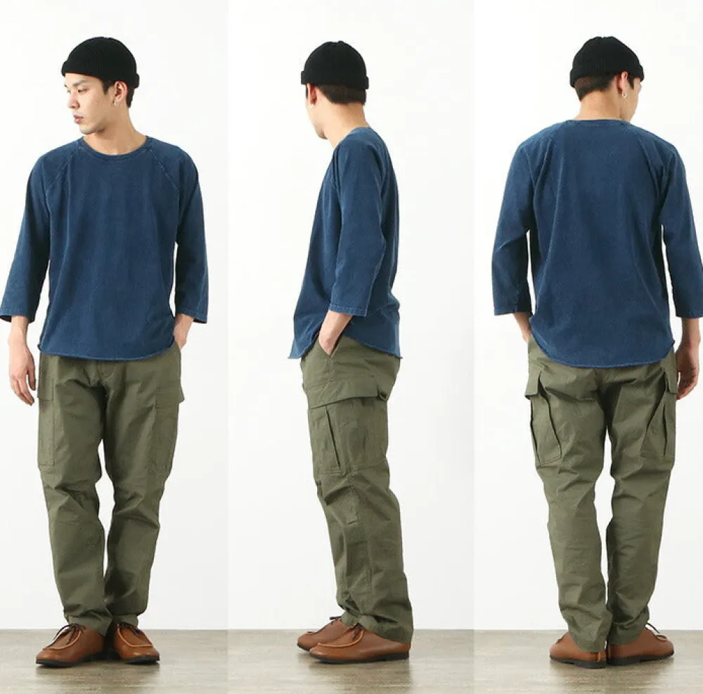 GOOD ON T-Shirts^/ Baseball T-Shirt Raglan / Shave indigo
