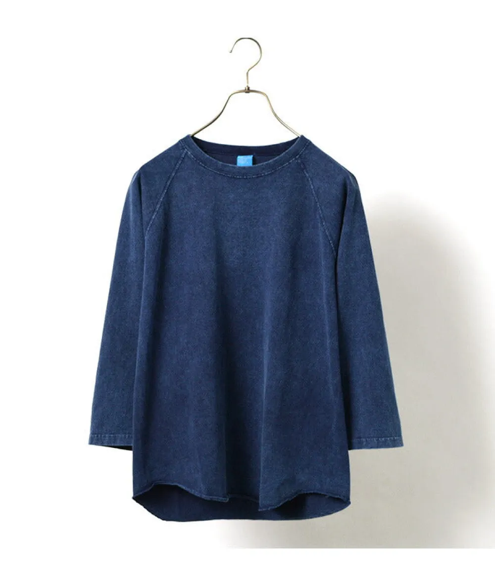 GOOD ON T-Shirts^/ Baseball T-Shirt Raglan / Shave indigo