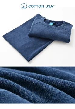 GOOD ON T-Shirts^/ Baseball T-Shirt Raglan / Shave indigo