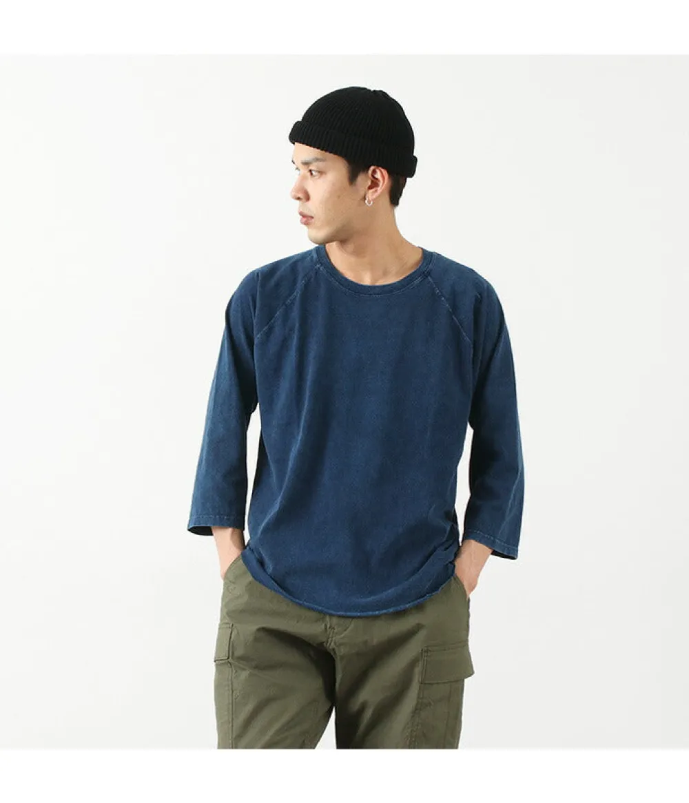 GOOD ON T-Shirts^/ Baseball T-Shirt Raglan / Shave indigo