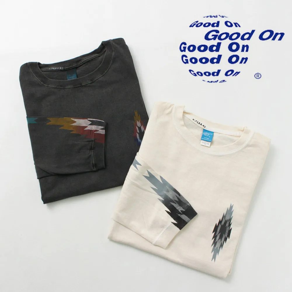 GOOD ON T-Shirts^/ Chimayo Long Sleeve Crew T-Shirt