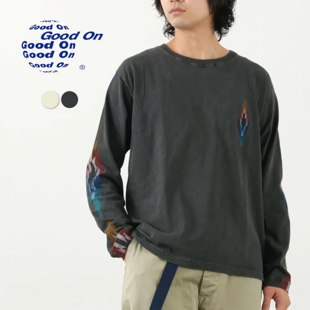 GOOD ON T-Shirts^/ Chimayo Long Sleeve Crew T-Shirt